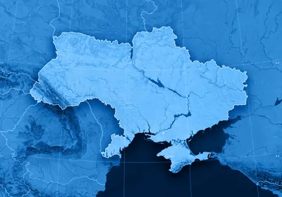 map of ukraine